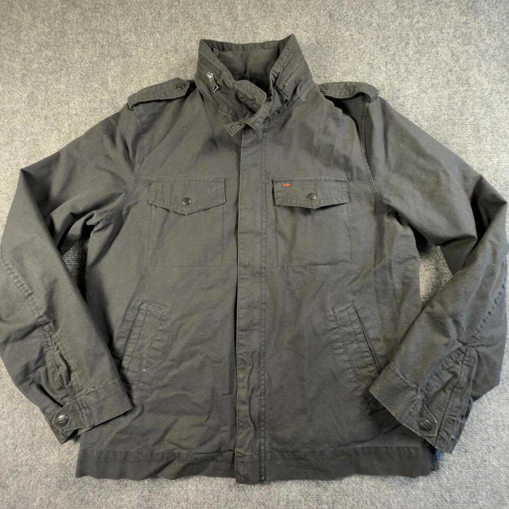 Levi's‎ Men's Black Cotton Jacket Medium #H